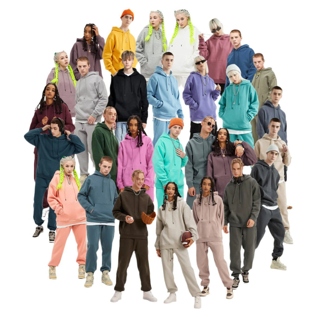 *BEST SELLING* BE 345g Loose Fit fleece hoodie (17-32)