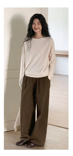 EIGHTHMONTH Skinny Straight Loose Casual Pants