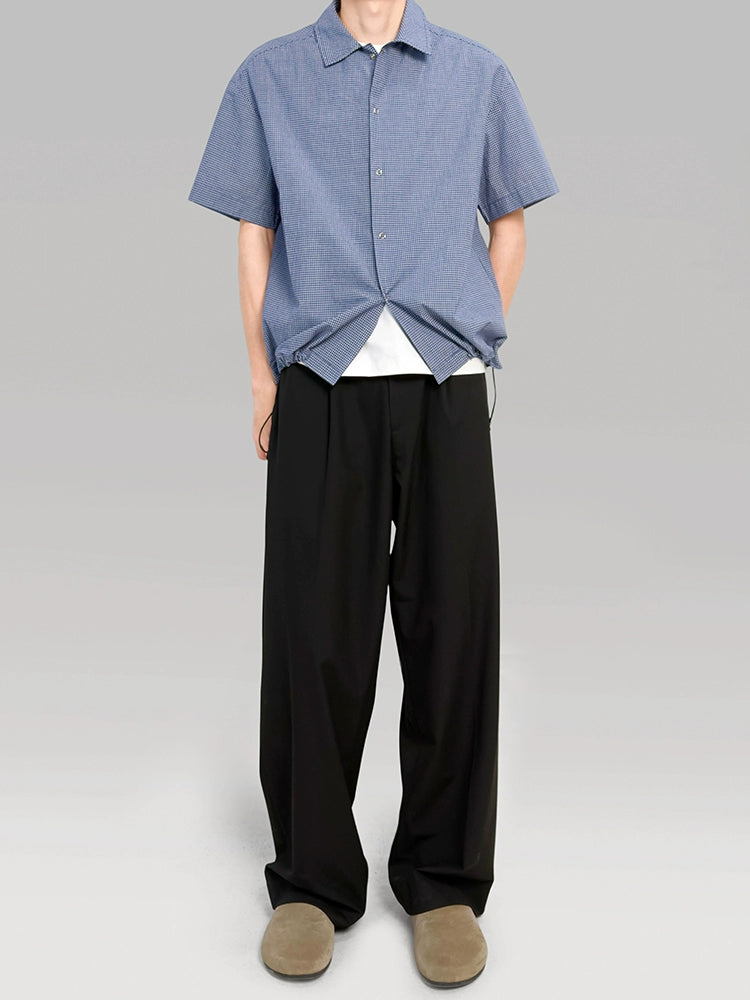 PLUS NO LOGO Miu Plaid Shirt