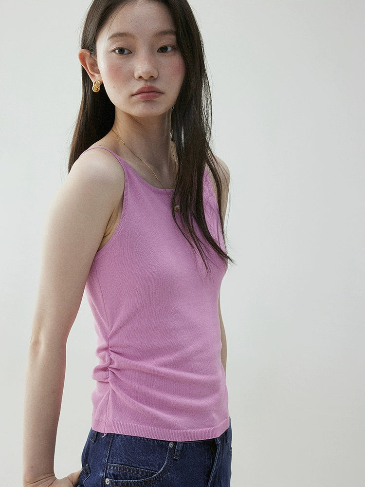 VOOE Slim Knitted Sling Vest