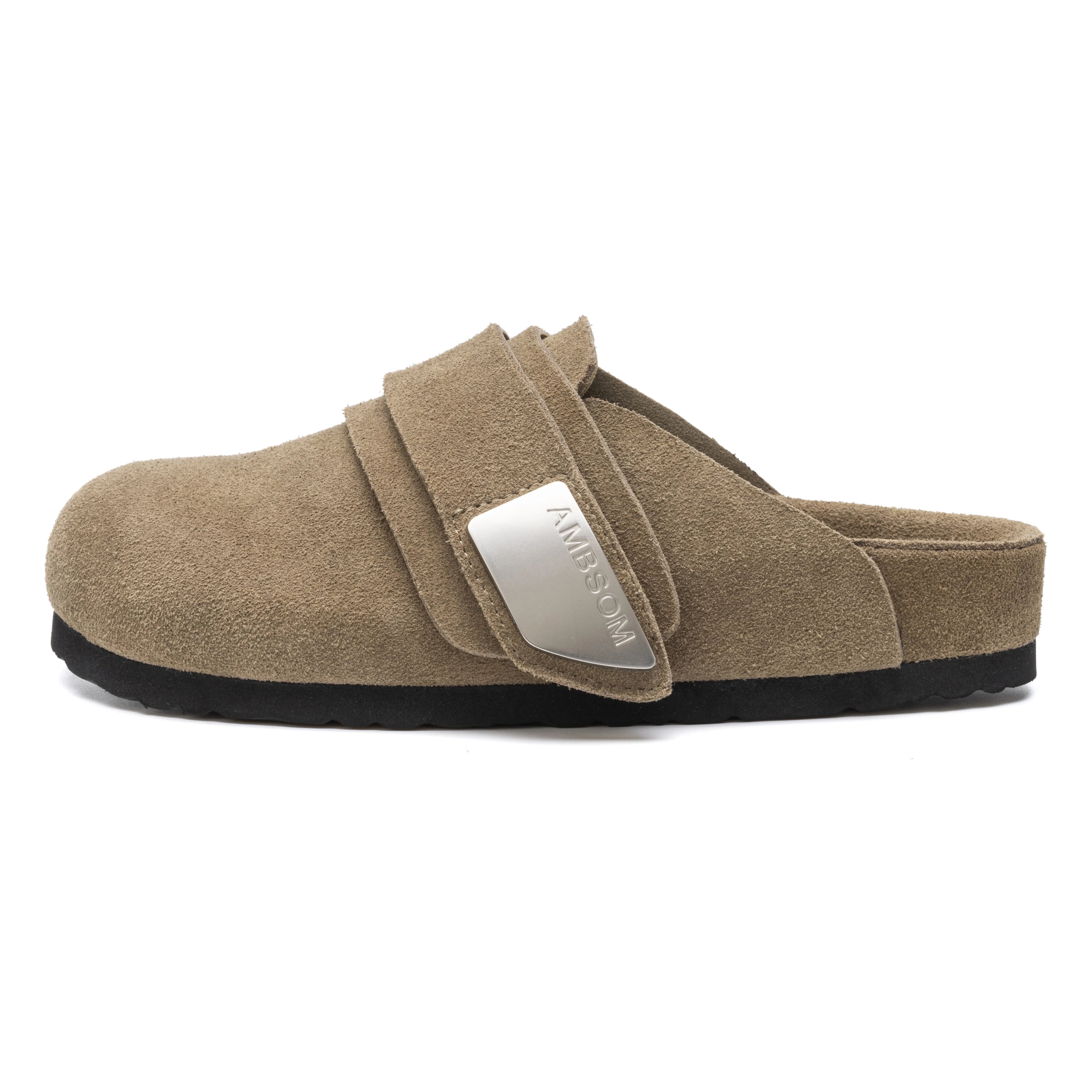 AMBSOM Leather Lazy Birkenstocks CLOGS