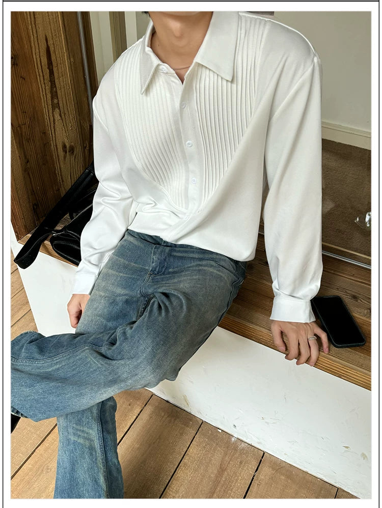DM Tenacious Anti-Wrinkle Casual Long Sleeve Shirt