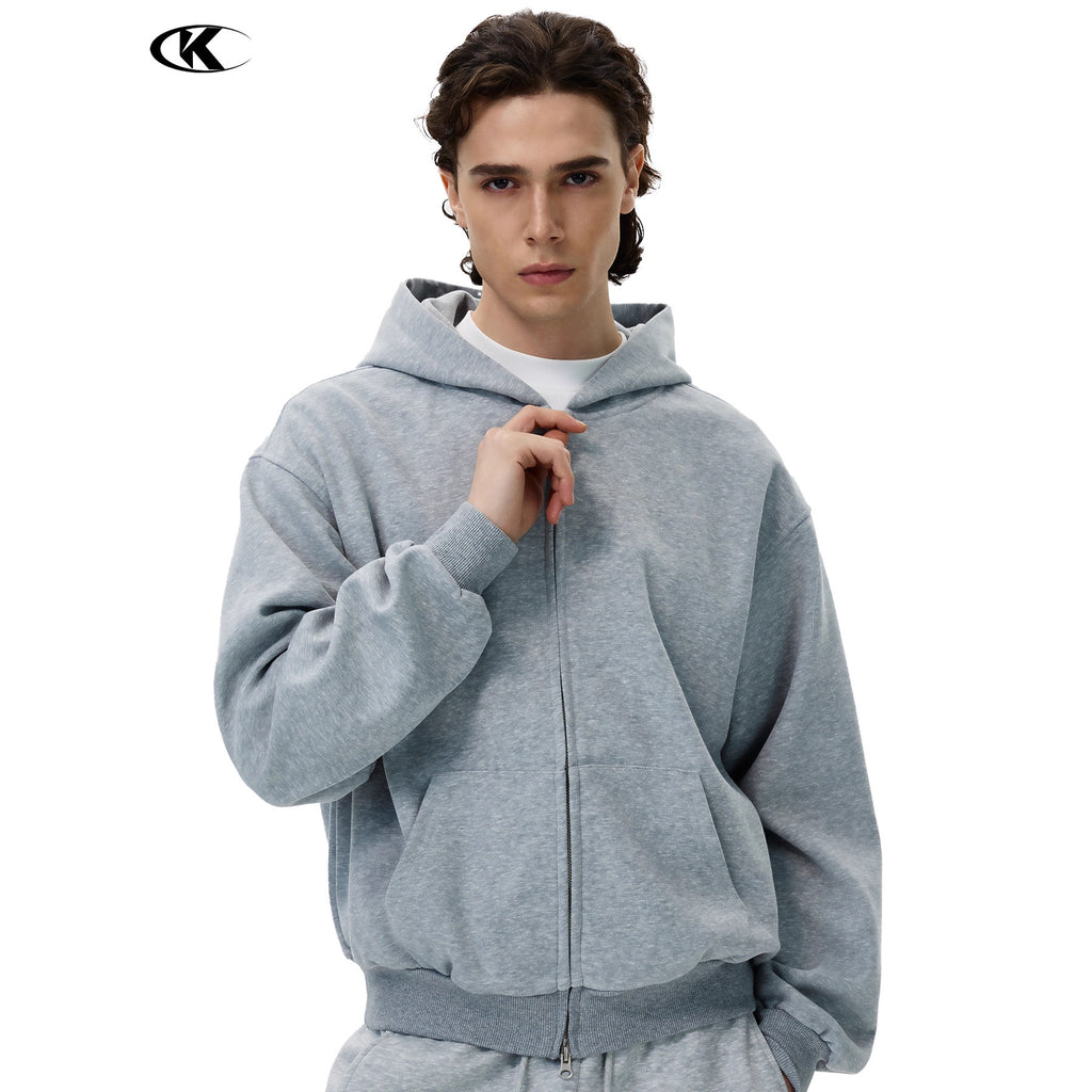 11KN Sports Hooded Loose and Thin Jacket