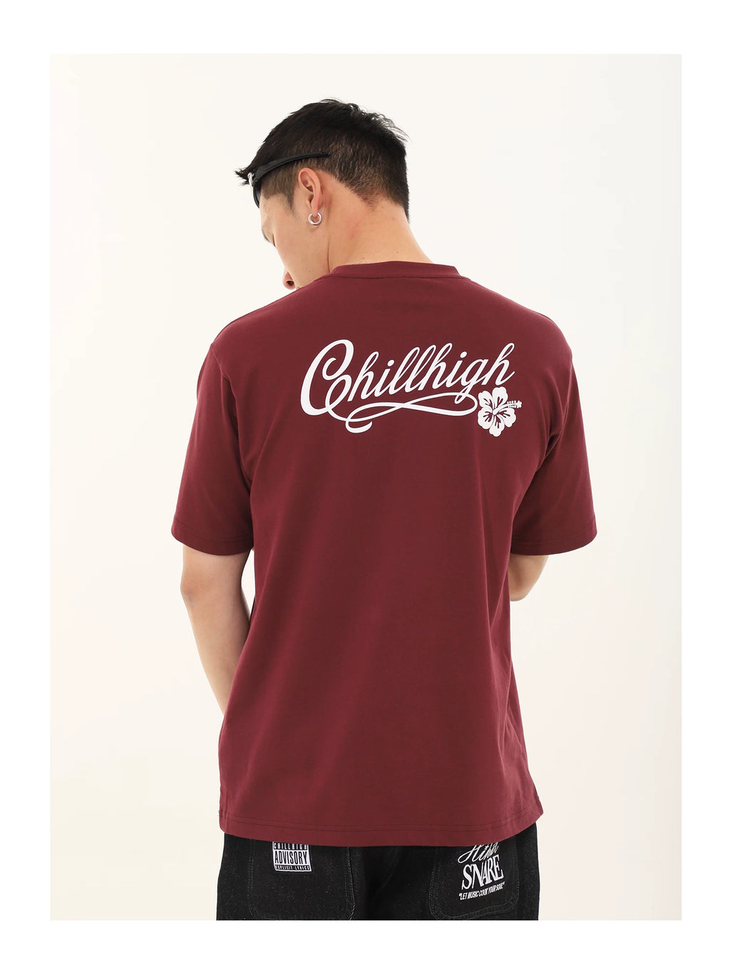 ChillHigh Loose Casual Crew Neck Tee