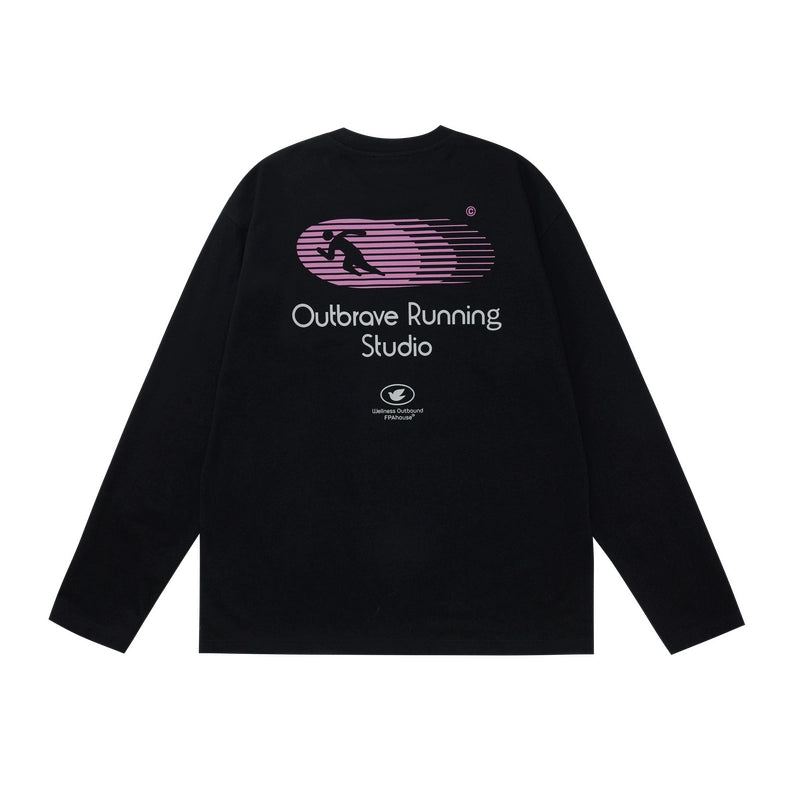 FPA Quick Drying Loose Crew Neck Long Sleeves