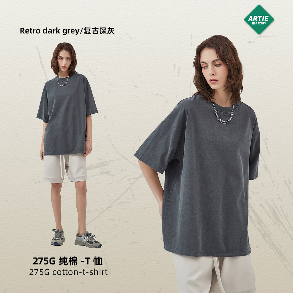 ARTIE Pure Cotton Loose Tide Tee