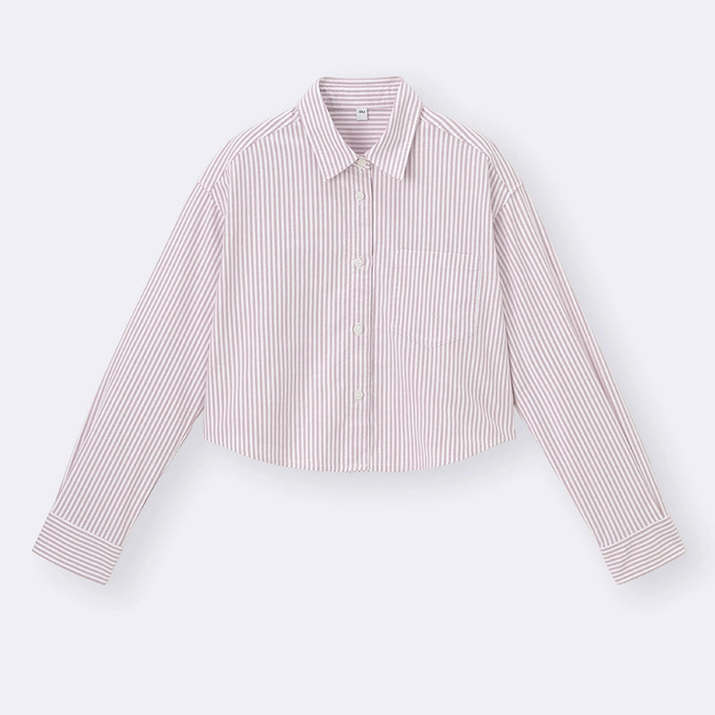 GU Simple Striped Short Shirt