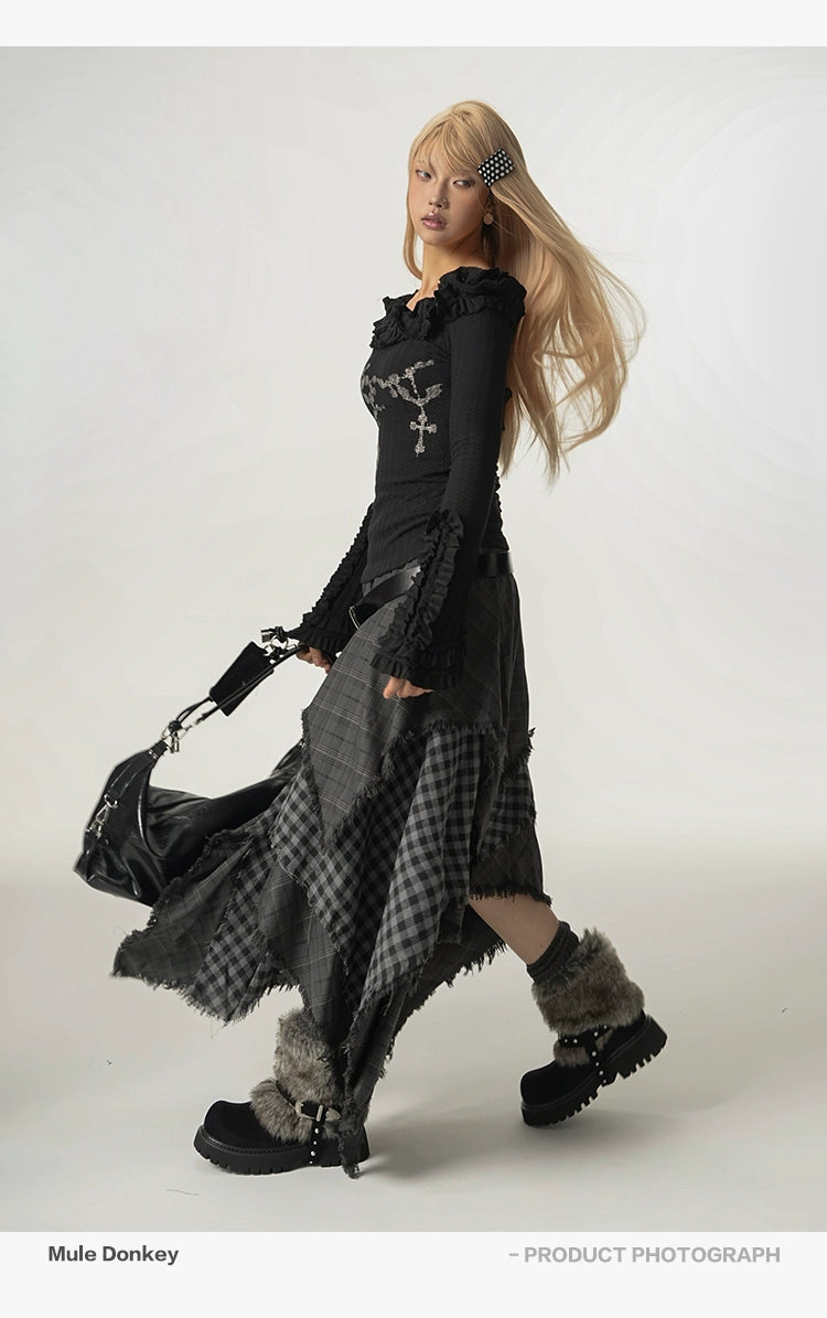 Donkey Plush Platform Boots