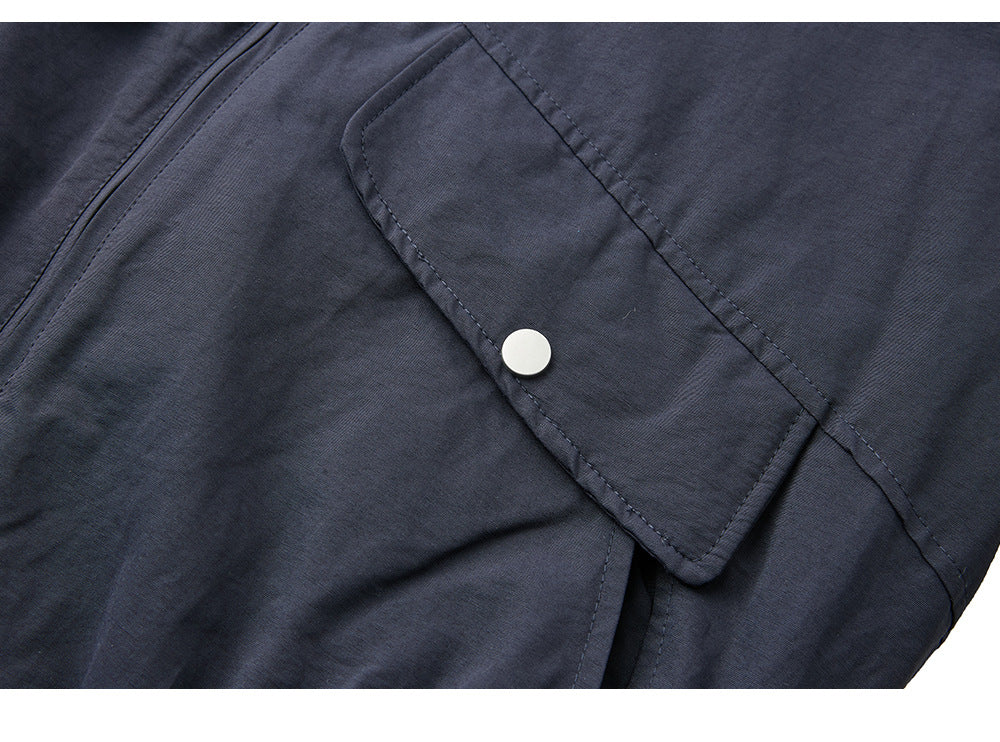 EME Vintage Double Sided Plaid Lapel Jacket