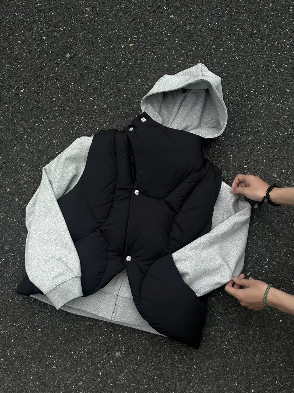 KREATE Hem Down Thickened Vest