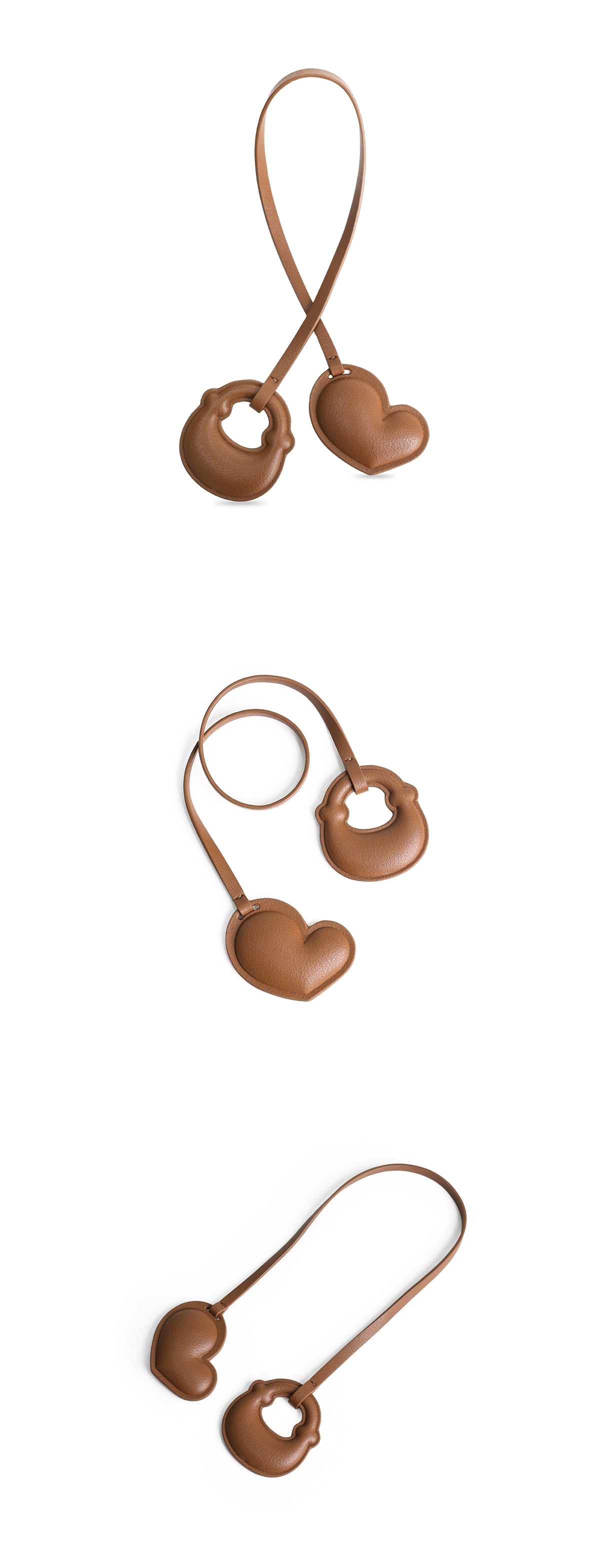 MUVA Cute Bead Bag Love Pendant