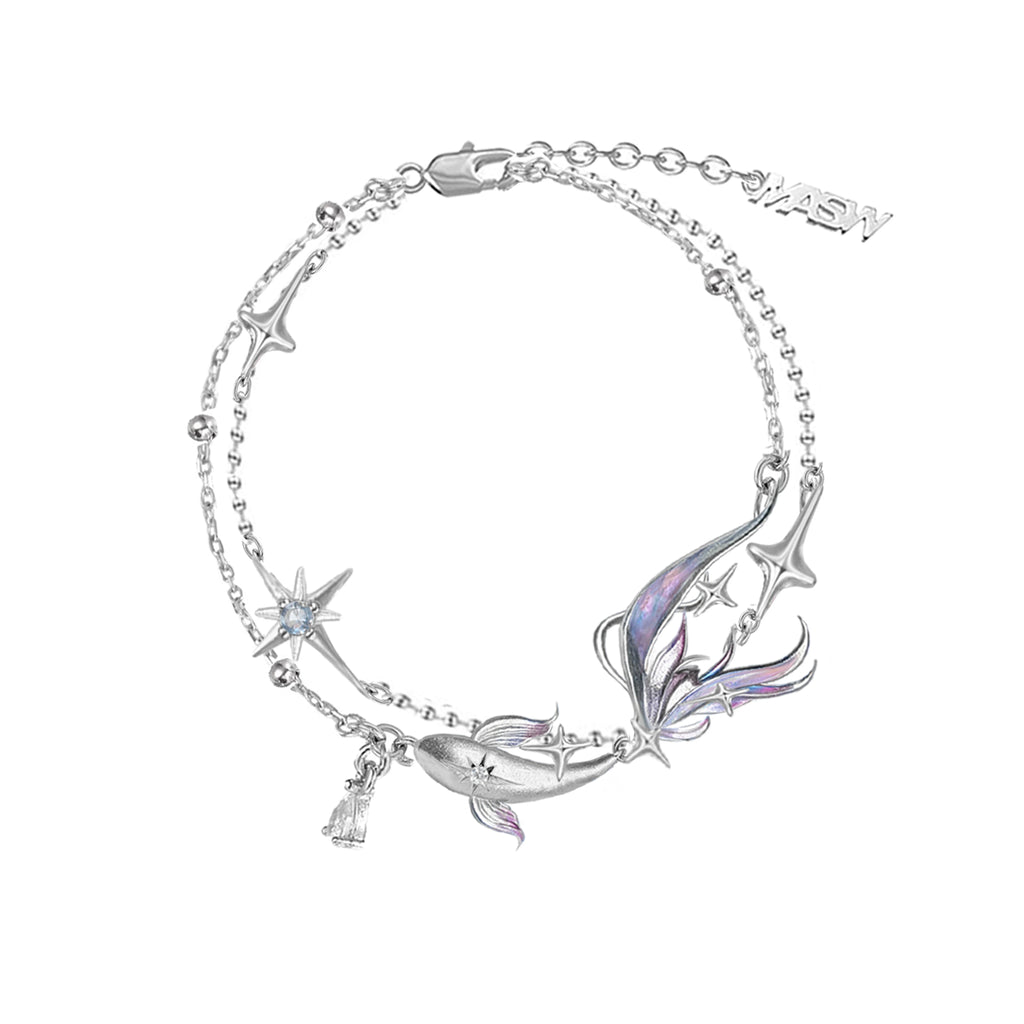 MASW Light Luxury Super Fairy Gradual Change Bracelet
