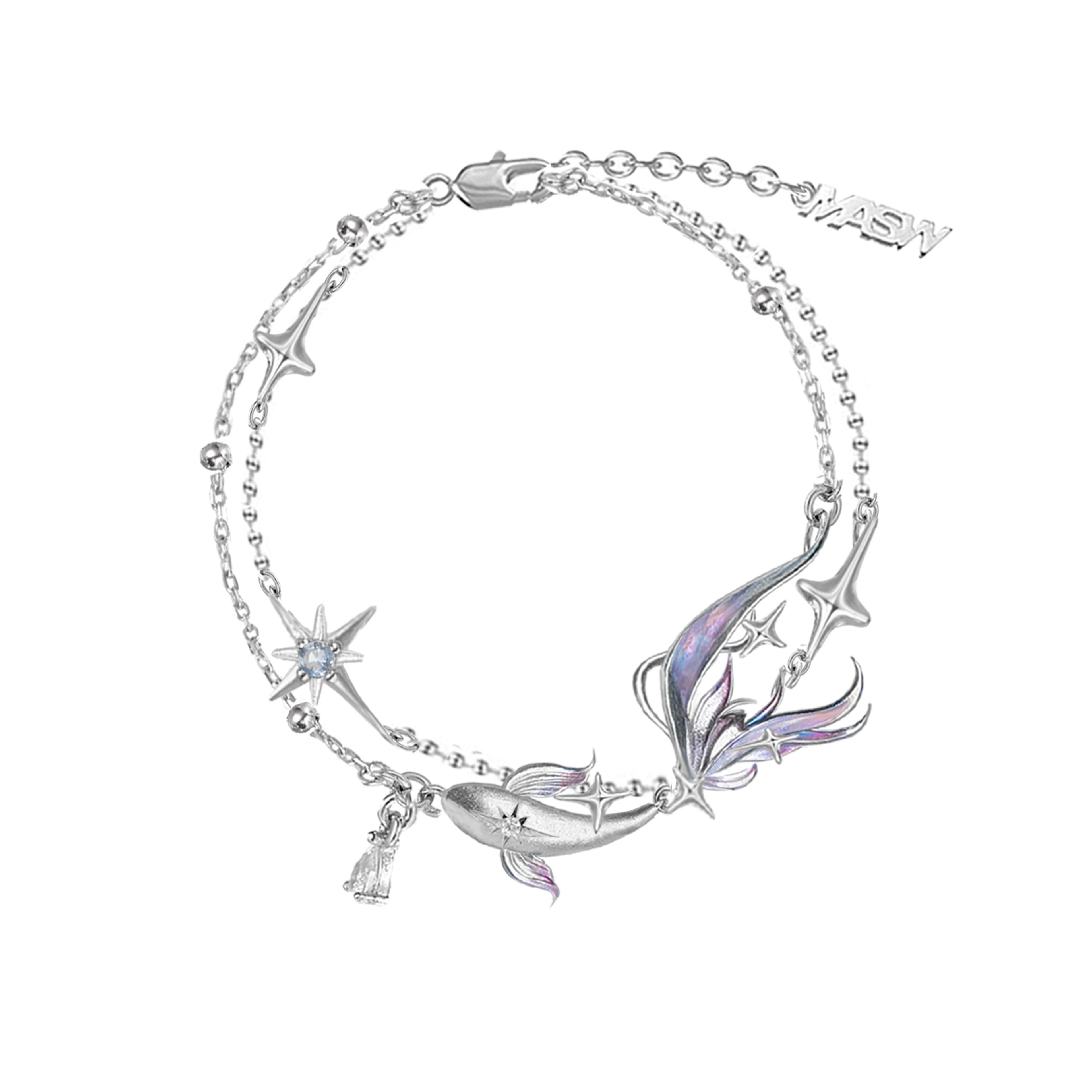 MASW Light Luxury Super Fairy Gradual Change Bracelet