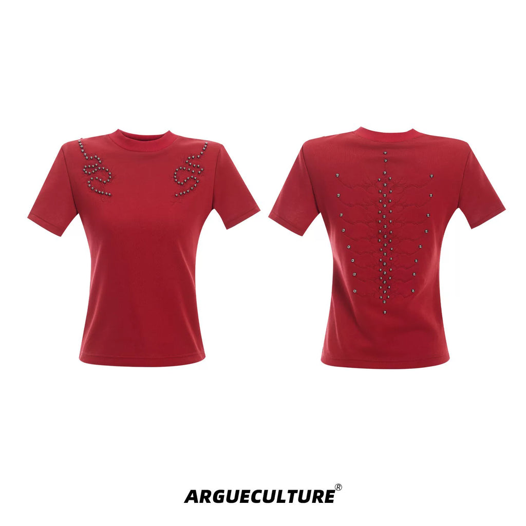 ArguECulturE Niche Front Shoulder Slim Tee