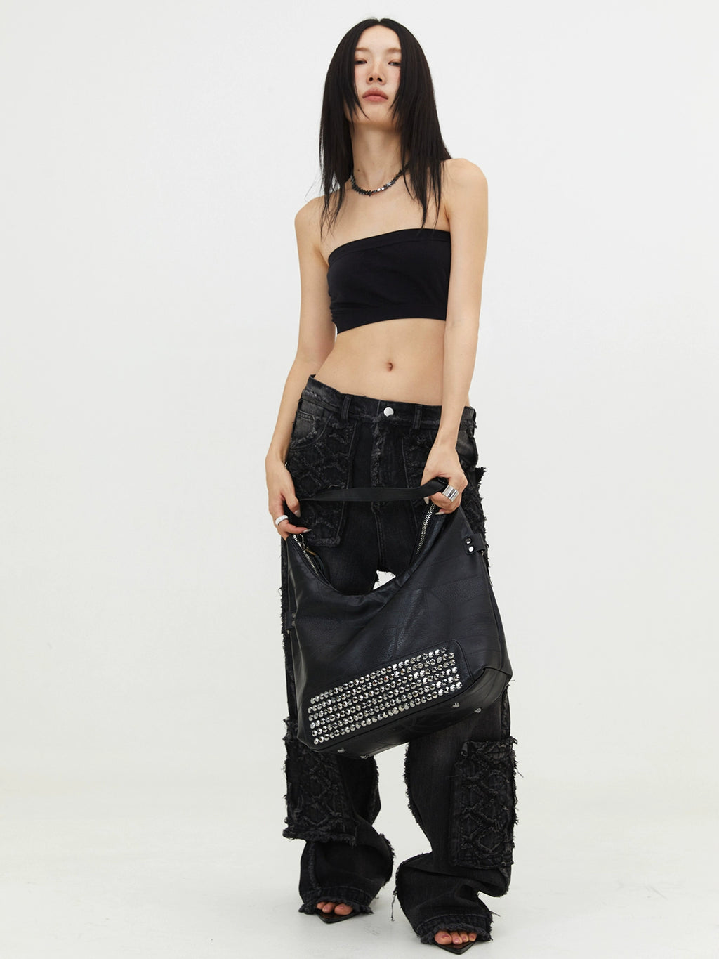 BINGBONG Shoulder Bag Liuding Large Bag Millennium Oblique Span Bag