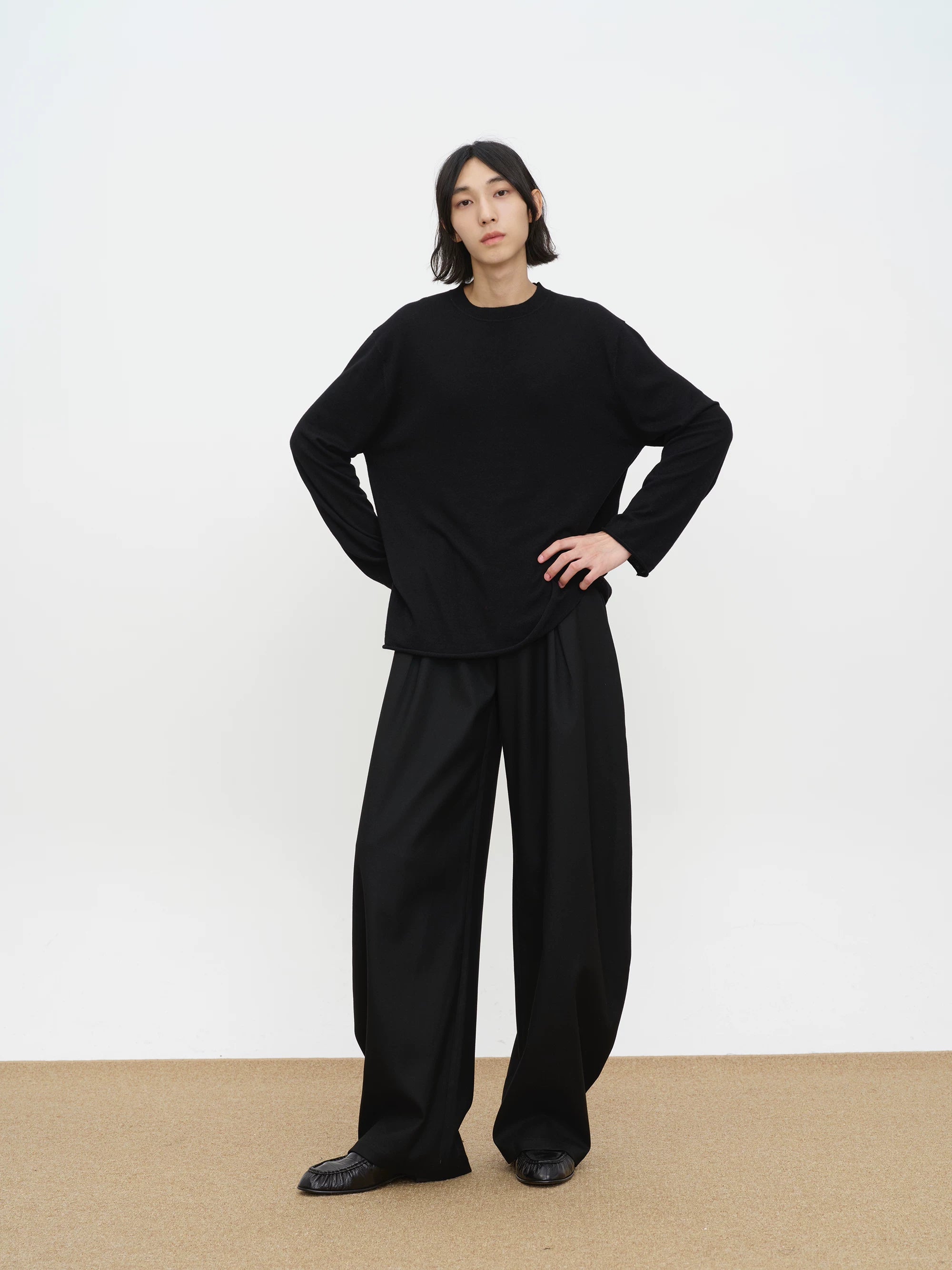 COLN Loose Trousers Scimitar Pants