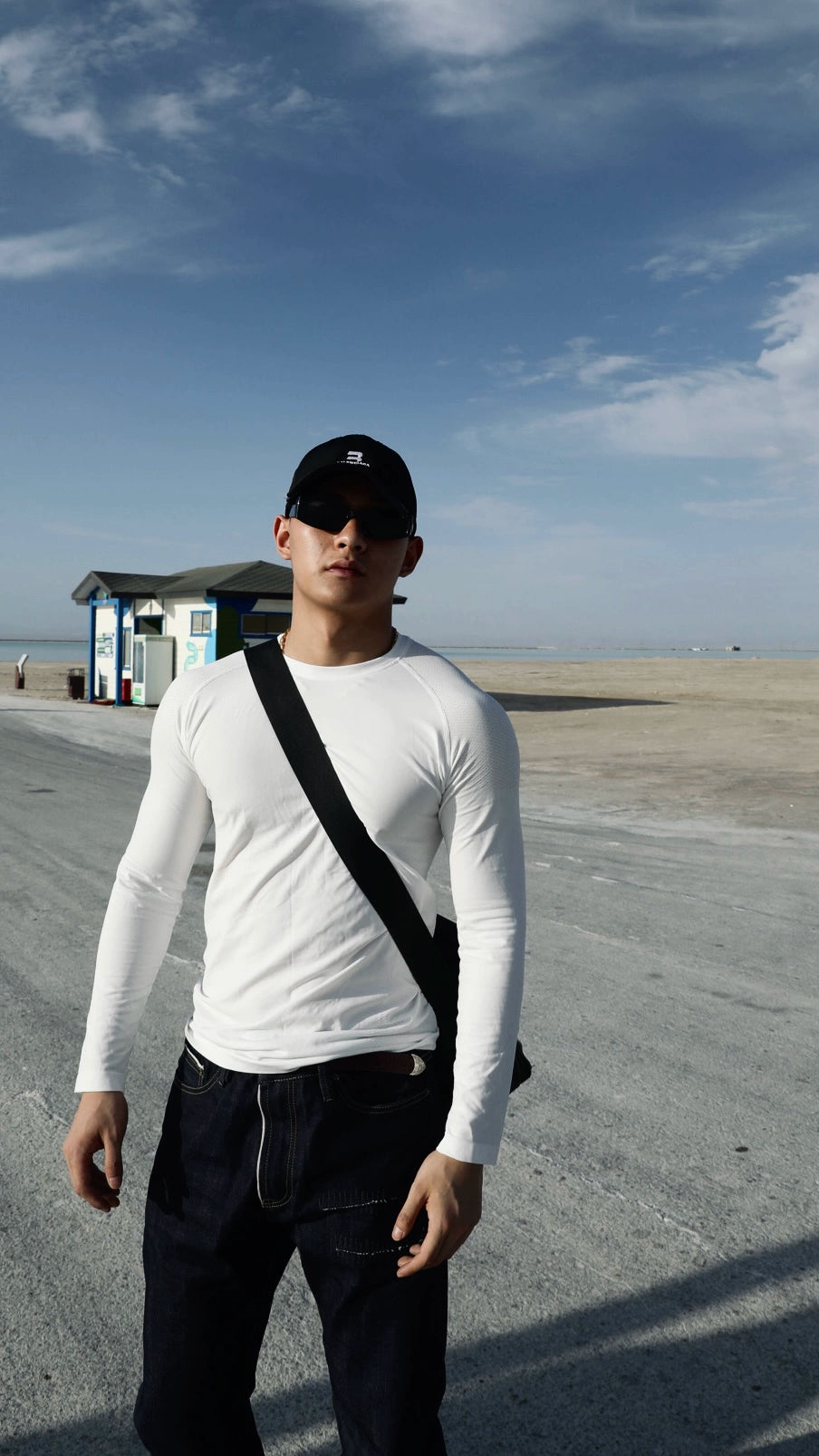 GTAL Seamless Jacquard Quick-drying Training Slim-fit Long Sleeves