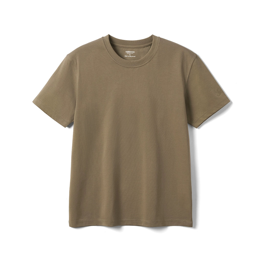 SIMWOOD Long-staple Cotton Casual Versatile Tee