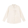 KANO Embroidered Shirt with Bow Embellishments