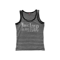 DETW Elastic Breathable Skin-friendly Striped Vest