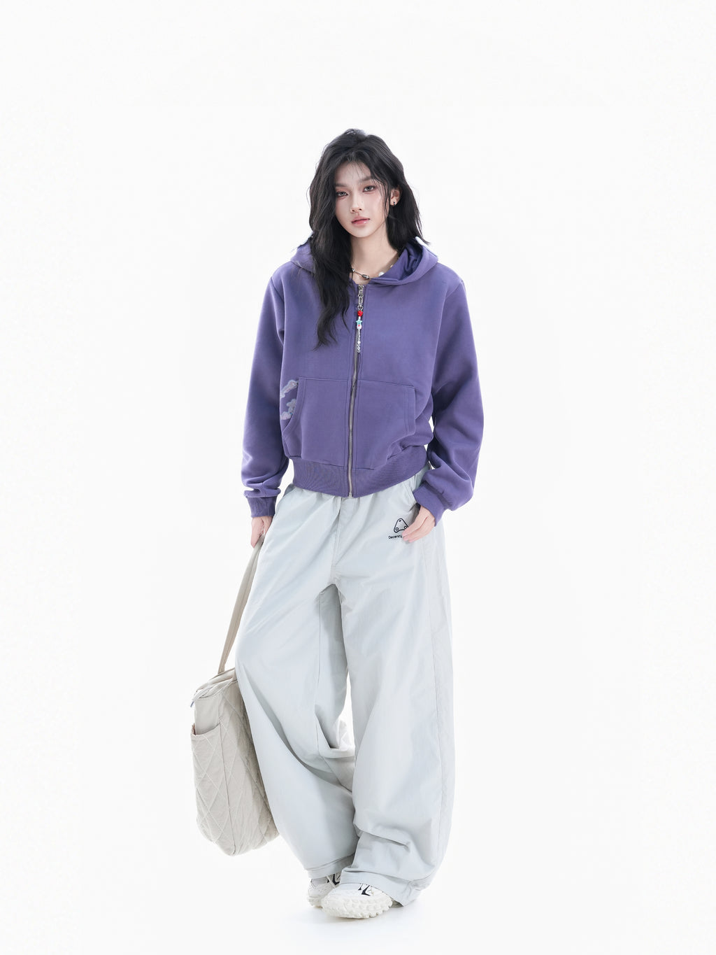 BF. BORFEND Fun Wings Hairpin Hooded Jacket