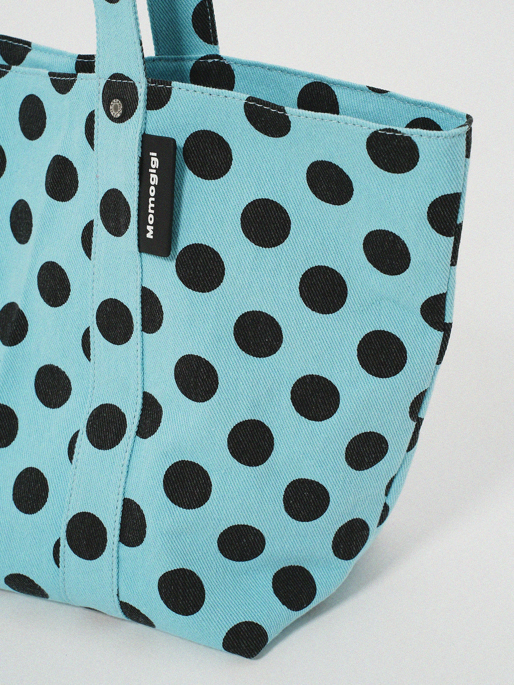 Momogigi Vintage Polka Dot Large Capacity Tote Bag