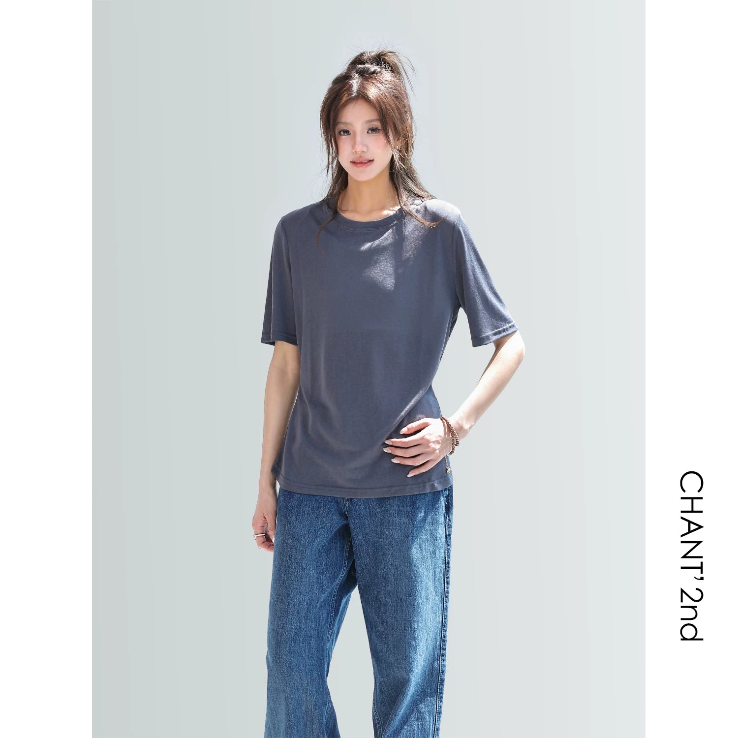 CHANT2nd Thin Breathable Casual Tee