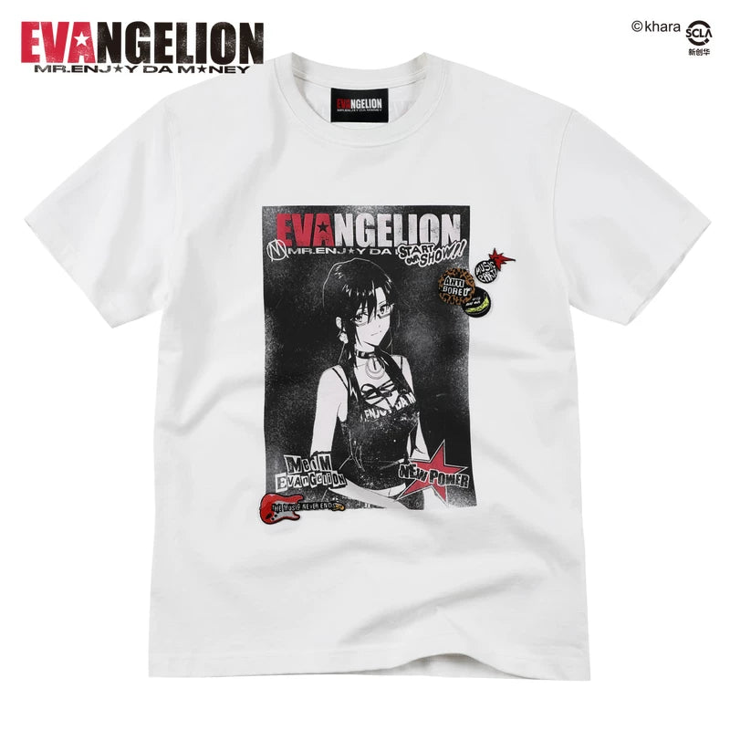 MEDM Old Casual Crew Neck Versatile Tee