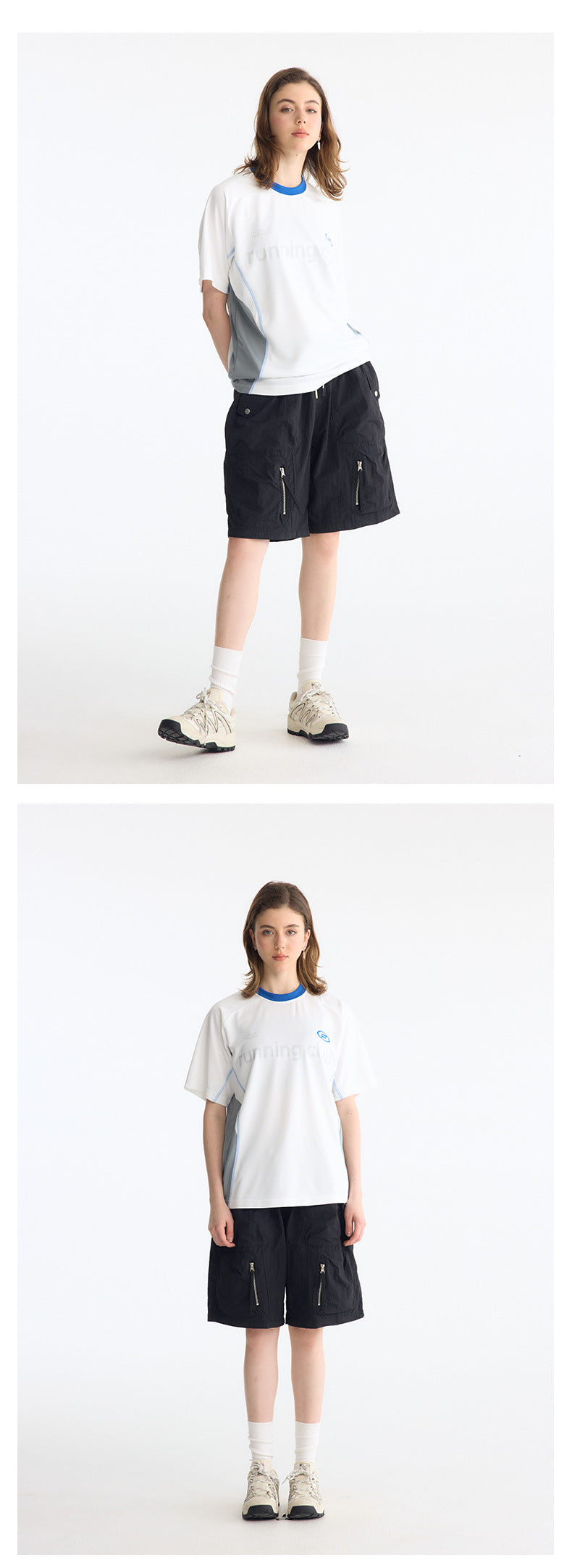 UNF 25SS tooling waterproof breathable quick-drying lace-up sports shorts