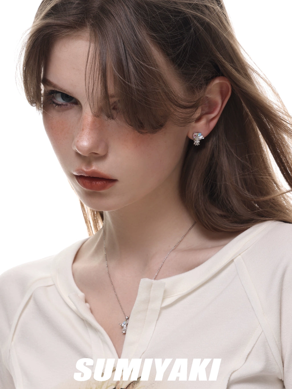 SUMIYAKI Bouquet Long Light Luxury High-end Necklace
