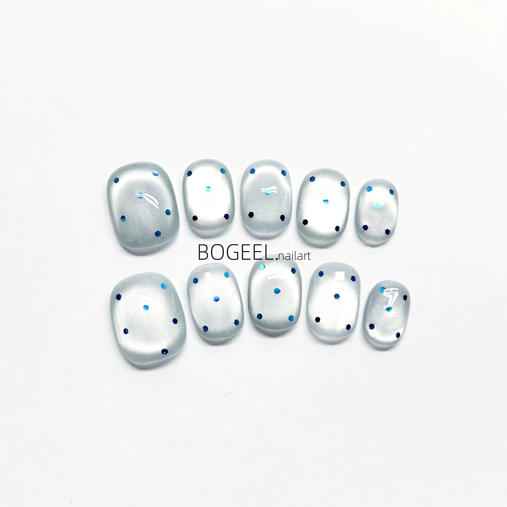 BOGEEL Polka Dot White Pure Hand-worn Armor