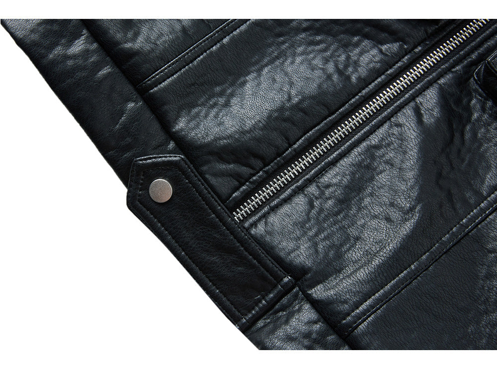 EME Vintage Lapel Loose Double Pocket Jacket