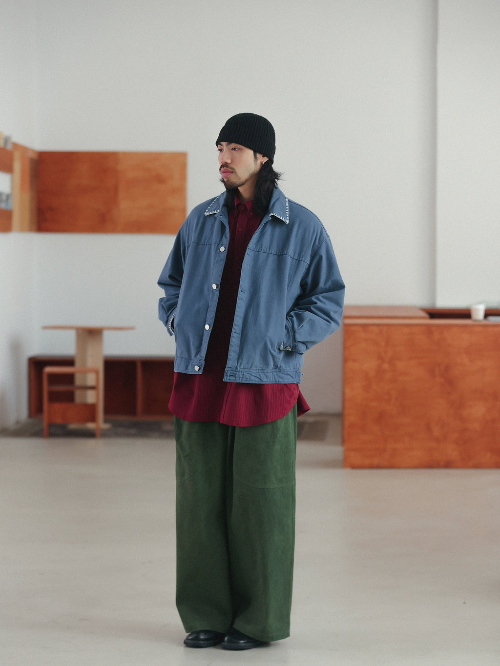 NOEARS Loose Straight Slacks
