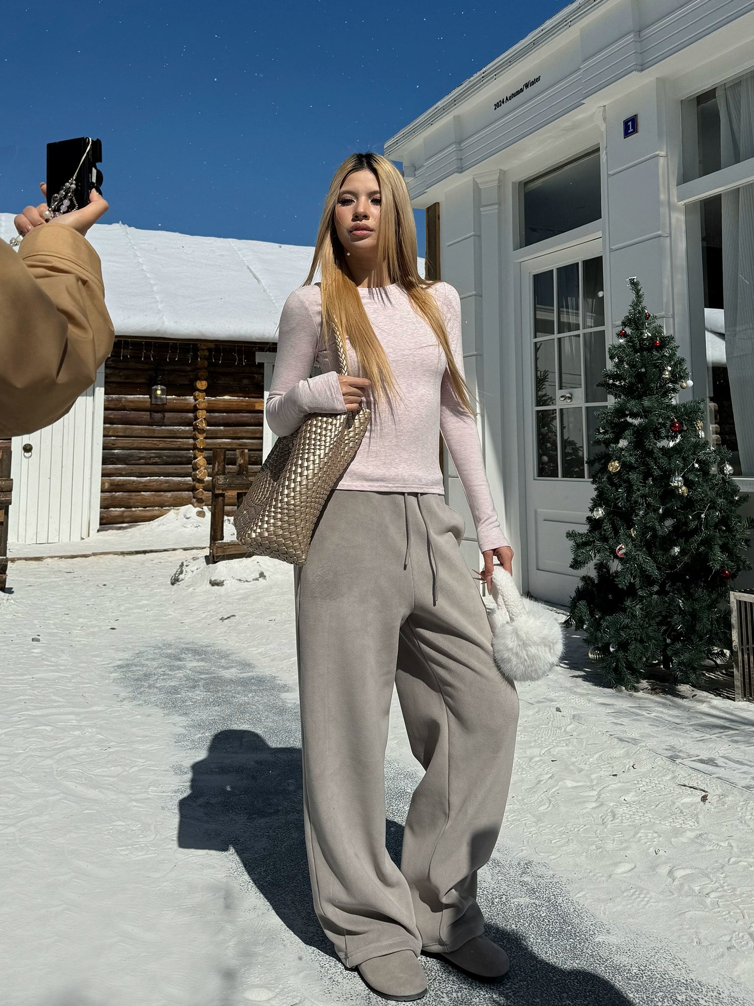 Audwyn Loose Drawstring Versatile Scimitar Sweatpants