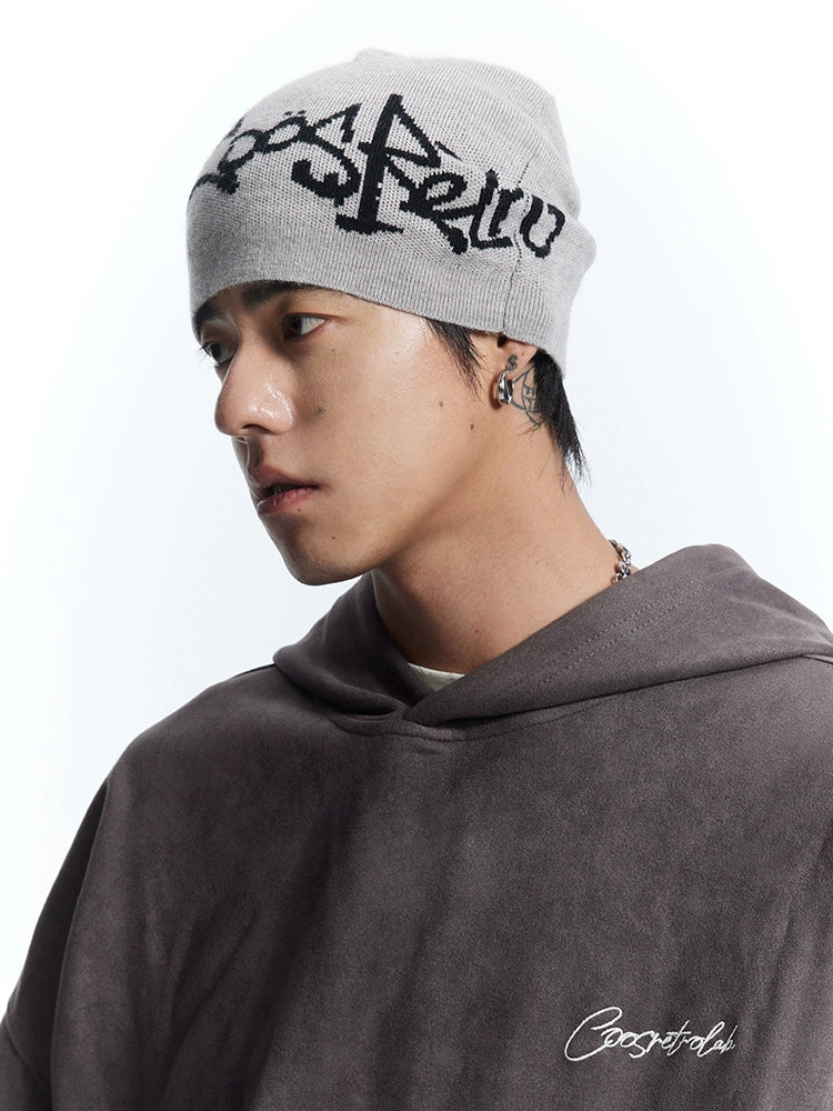 CoosRetro Vintage Versatile Knitted Wool Cap