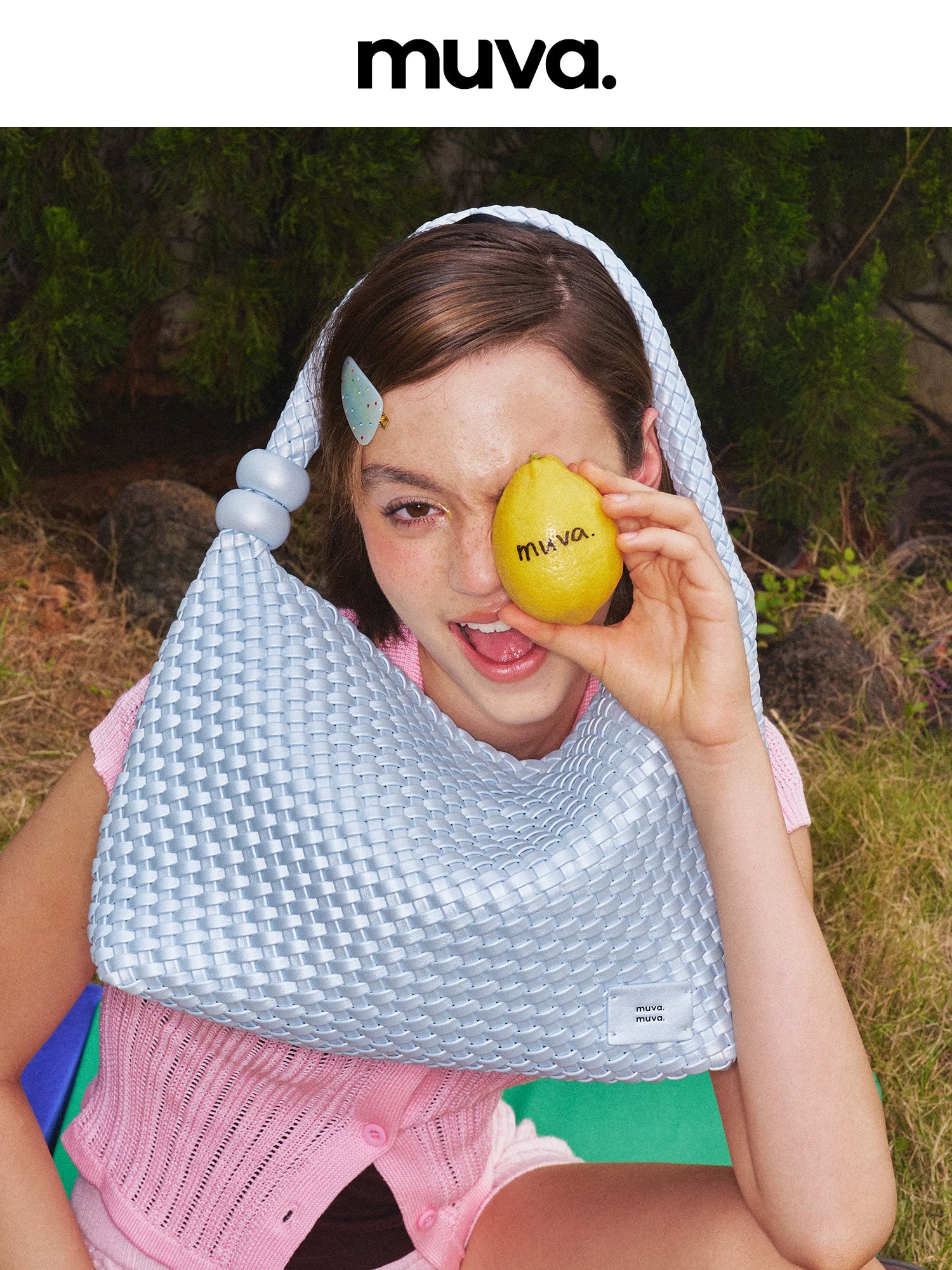 Muva Premium Woven Underarm Bag