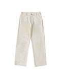 CHAI Rope Embroidered Woven Loose Straight Trousers