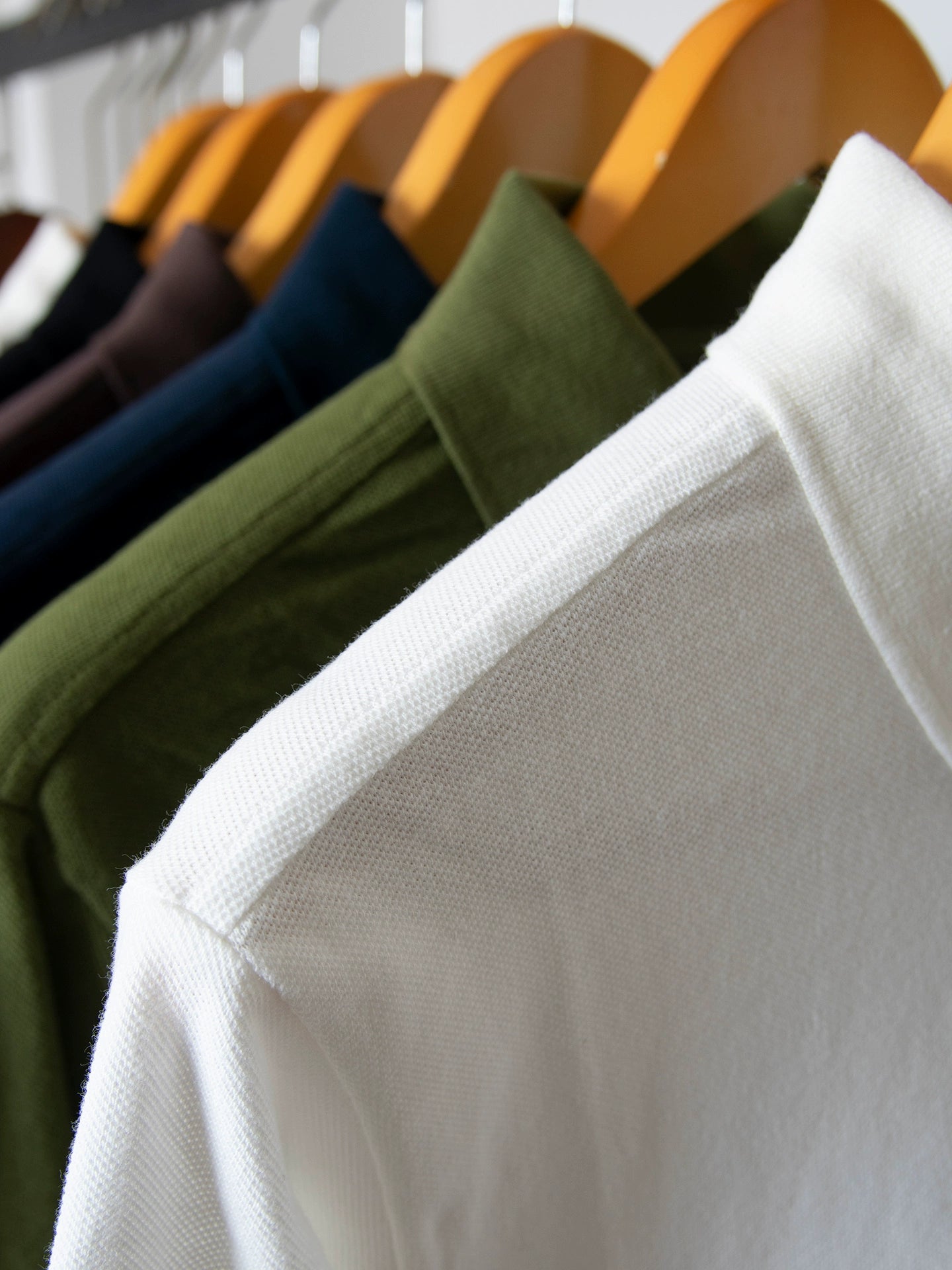 PrintAce Vintage Loose Lapel Long Sleeve POLO Shirt