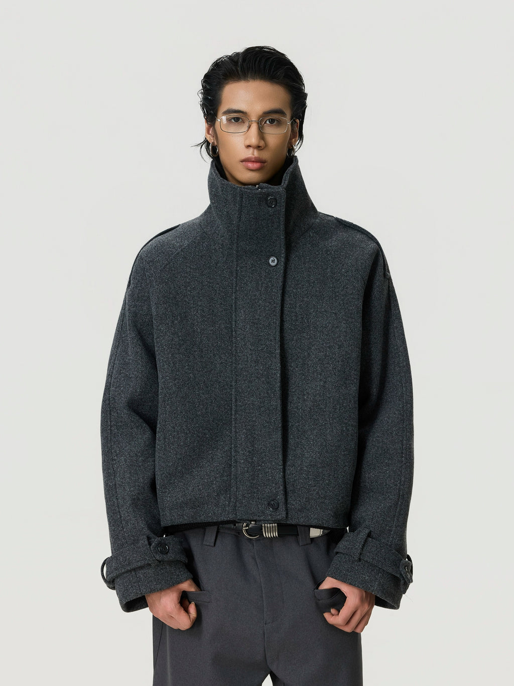 BTSG Premium Classic Three-dimensional Silhouette Padded Jacket