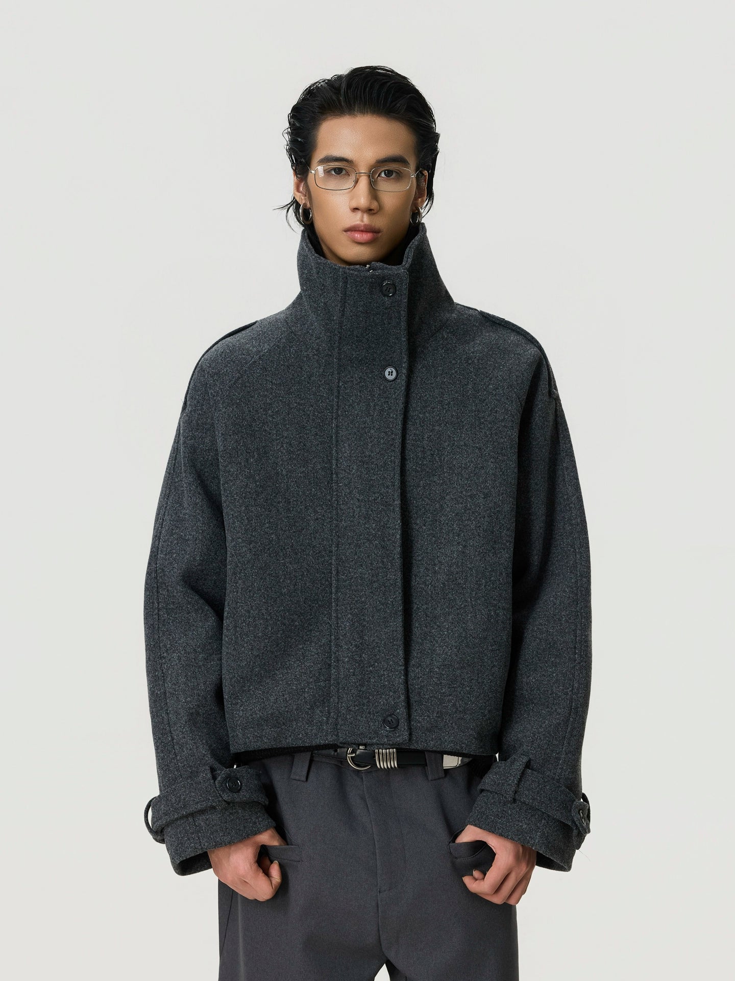 BTSG Premium Classic Three-dimensional Silhouette Padded Jacket