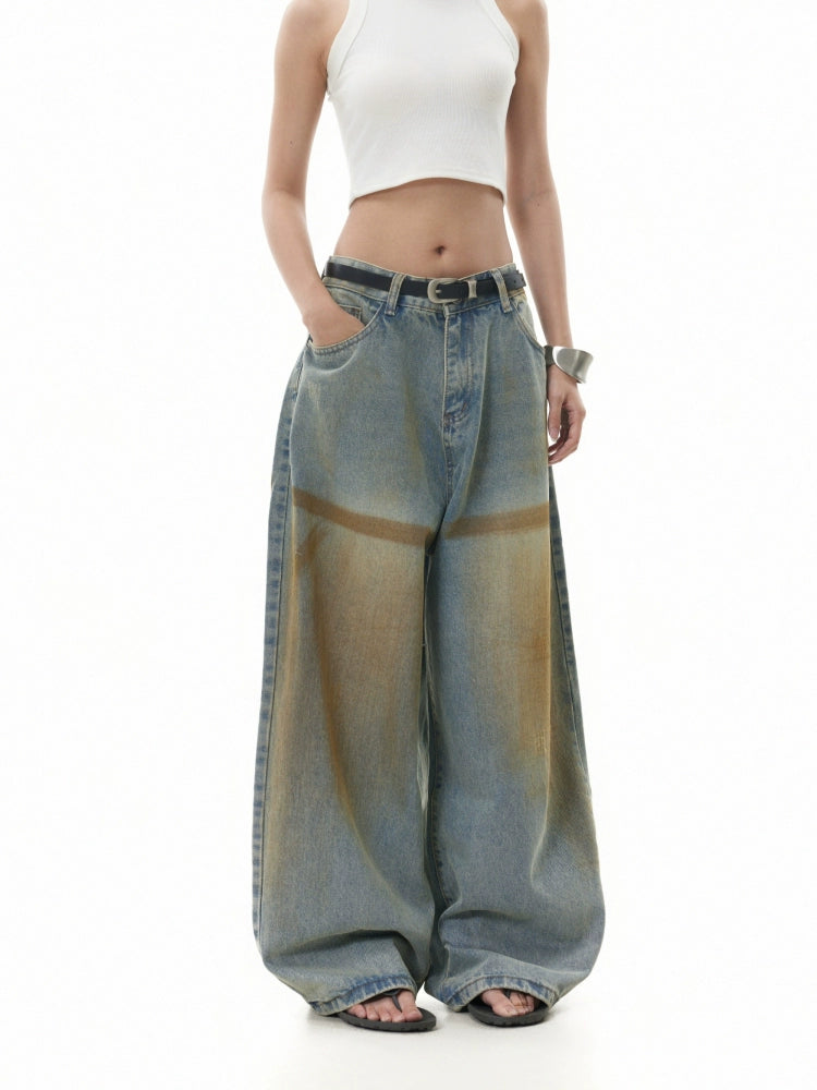 BTSG Retro Wash Scrub Rust Make Old Jeans