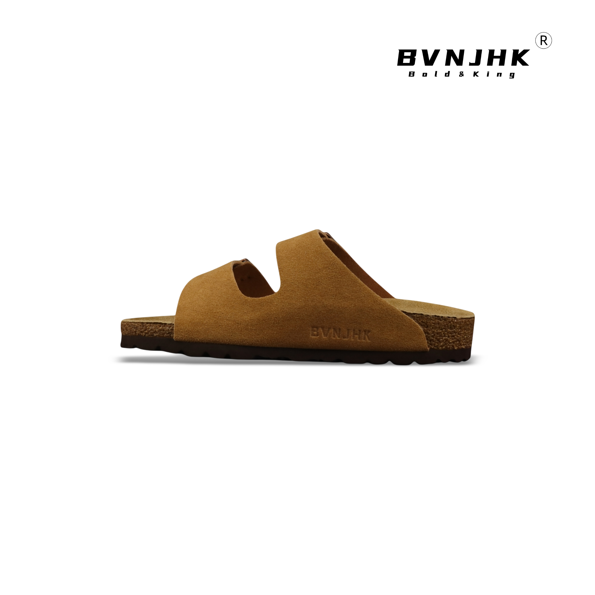 OQ X BVNJHK Cowhide Leather  Lazy Slippers