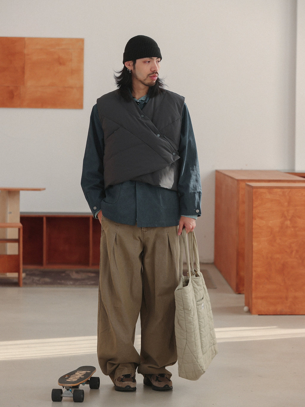 NOEARS Vintage Short Down Vest