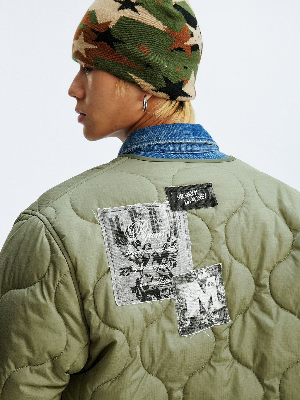 MEDM Make Old Angel Patch Jacket