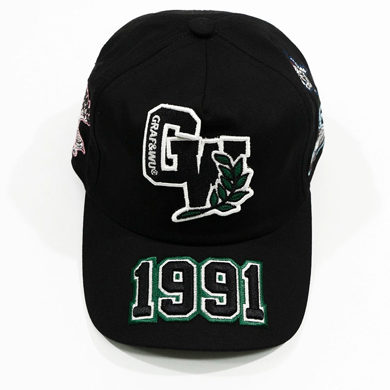 GRAF Heavy Three-dimensional Embroidered Badge Baseball Cap