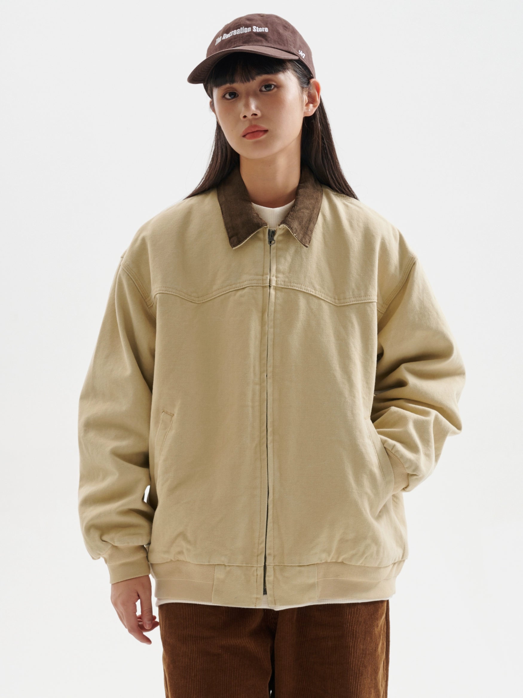 BUTTBILL Washed Tooling Corduroy Jacket