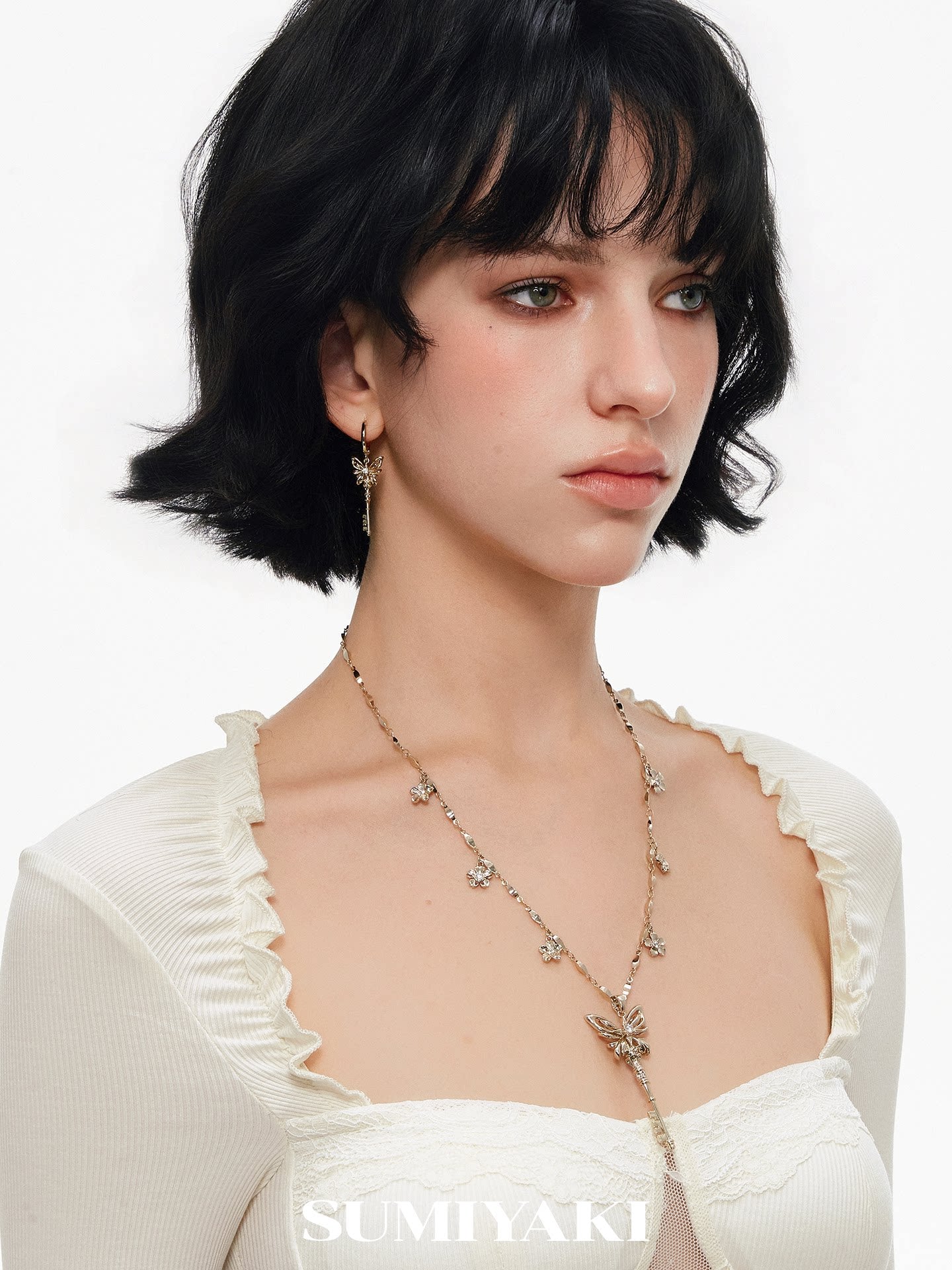 SUMIYAKI Butterfly Key Necklace