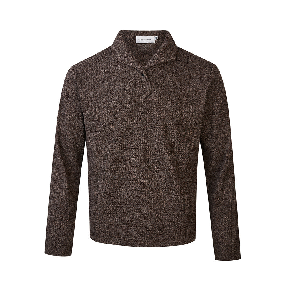 EME Casual Front Shoulder Polo Shirt