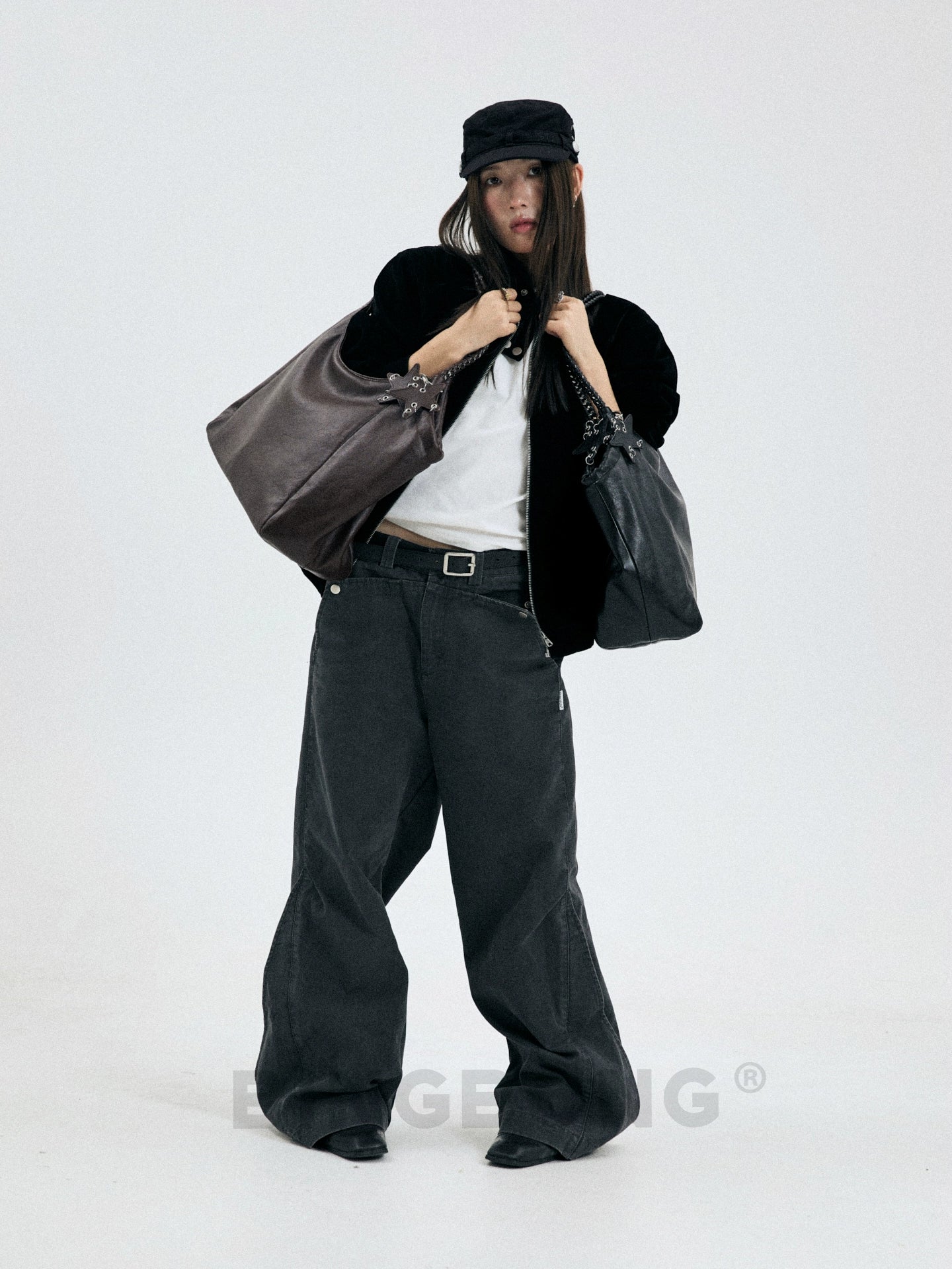 BINGBONG  Star Pendant Large-capacity Commuter Bag