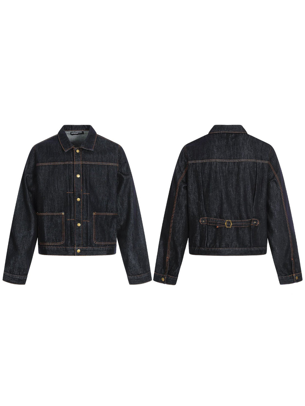 11KN Vintage Denim Lapel Jacket